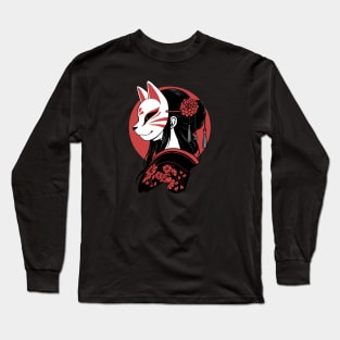 Kitsune Girl Long Sleeve T-Shirt